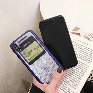 Ốp lưng mềm hình điện thoại Nokia cũ cao cấp cho iPhone 6 6S 7 Plus X 16 pro max a271