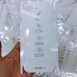 Miếng Dán PPF Chống Va Đập mặt trước và mặt sau dành Cho iPhone 6 -> 17 ProMax