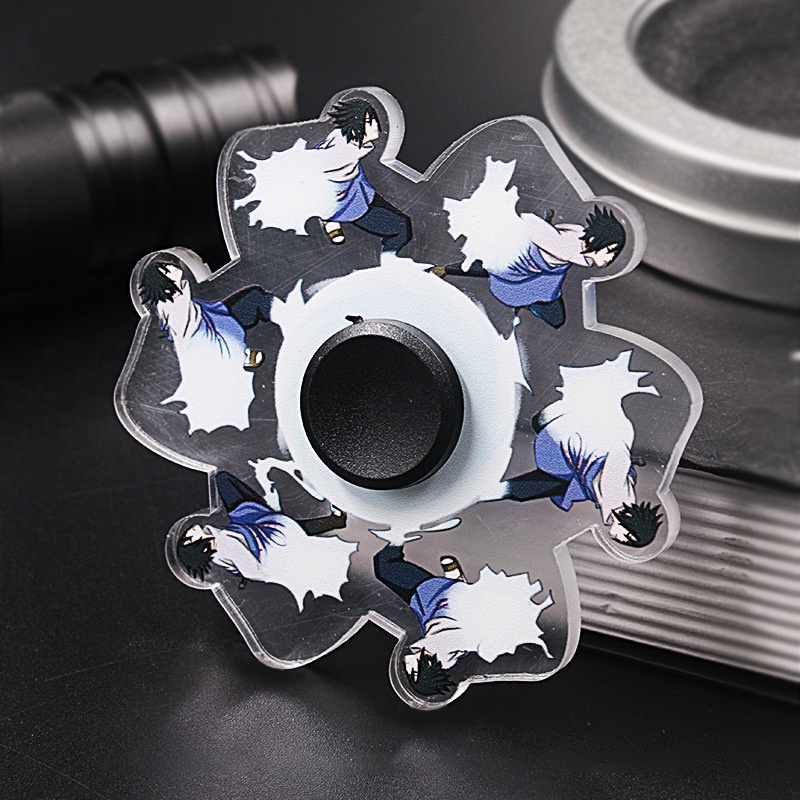 Ht3 Naruto Đầu Ngón Tay Spinner Antistress Fidget Đồ Chơi Anime Sasuke Sasuke Ngộ nghĩnh Đầu Ngón Tay Spinner Đồ Chơi Trẻ Em Trẻ Em Quà Tặng