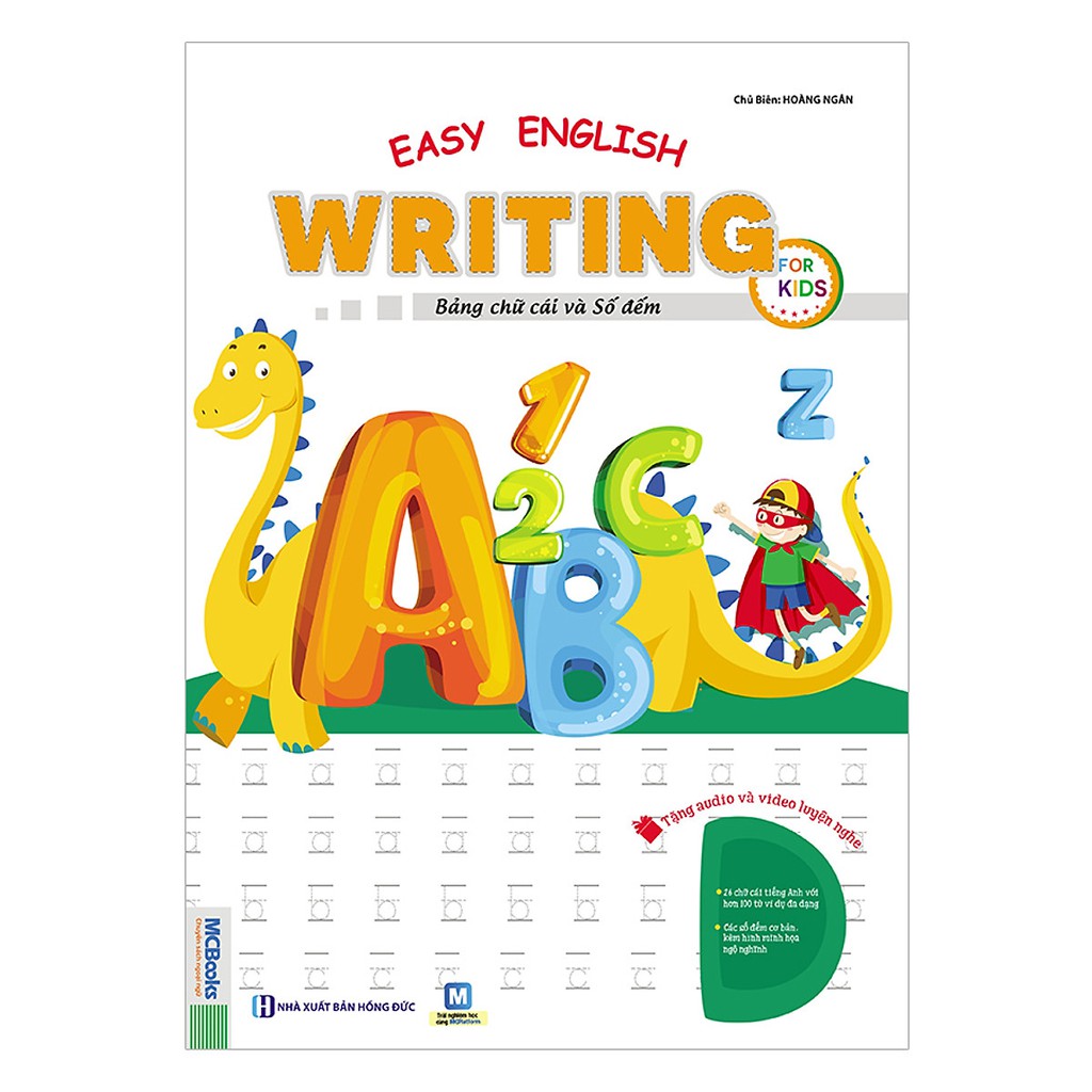 S ch Easy English Writing For Kids B ng Ch C i V S m Cho Tr 