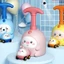 Đồ Chơi Xe Bơm Bong Bóng Hình Thú Bơm Bóng Đua Xe Ô Tô Bóng Bay Phi Hành Gia Đồ Chơi Cho Bé Trai - BỐ KHỦNG LONG