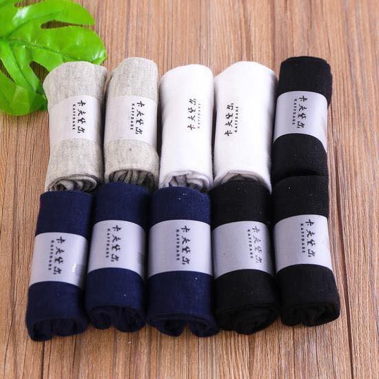 Hộp 10 đôi tất chống hôi chân kháng khuẩn cổ ngắn cổ cao