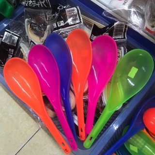 Muỗng Múc Cơm Canh Nhựa PP Rẻ , Bền , Đẹp