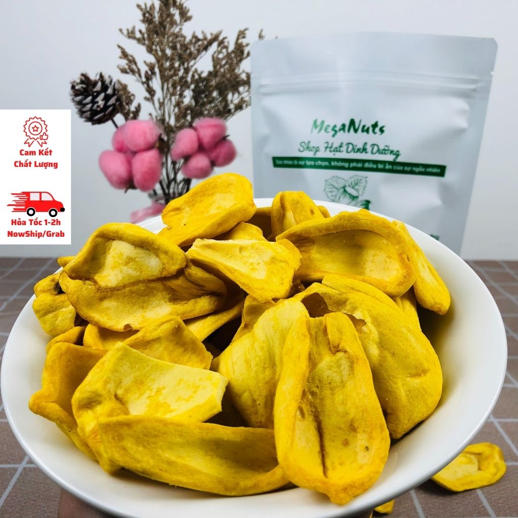 Mít Sấy Khô Giòn Đà Lạt Nguyên Múi