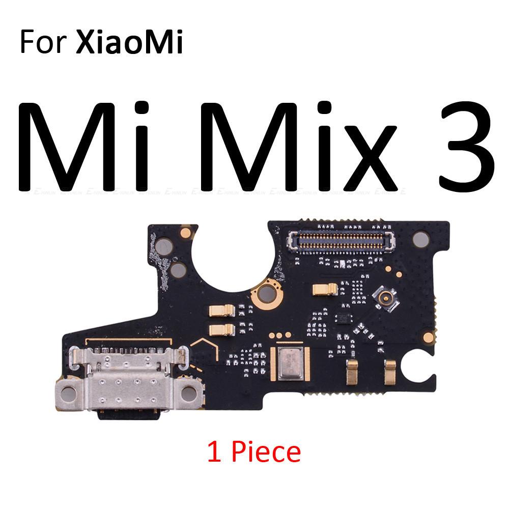 Đế Sạc Cổng Sạc USB Cắm Ban Mic Cáp Mềm Cho XiaoMi Mi 6 Mix 4 2S Max 3 2 6X 5X Thay Thế Các Bộ Phận