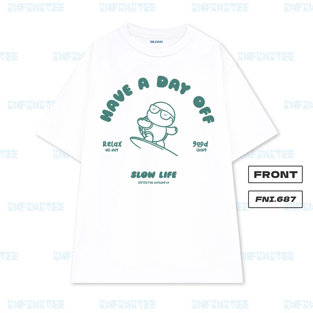 Áo thun INFINITEE Fni0687, Thun 100% Cotton - form rộng Unisex.