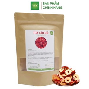Trà táo đỏ thái lát sấy khô thượng hạng JINDO tốt cho sức khoẻ 100gram