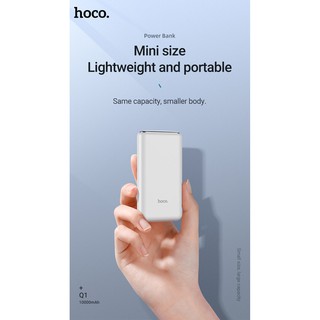 Pin Dự Phòng Hoco Q1 Kraft 10000mah lõi Li-po, QC 3.0, PD TypeC 20W, có hỗ trợ VOOC - Phụ Kiện Nhất Tín