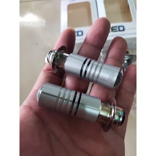 ĐÈN LED PHA XE MÁY SIÊU SÁNG 2 MÀU CỐT VÀNG PHA TRẮNG LẮP CÁC LOẠI XE