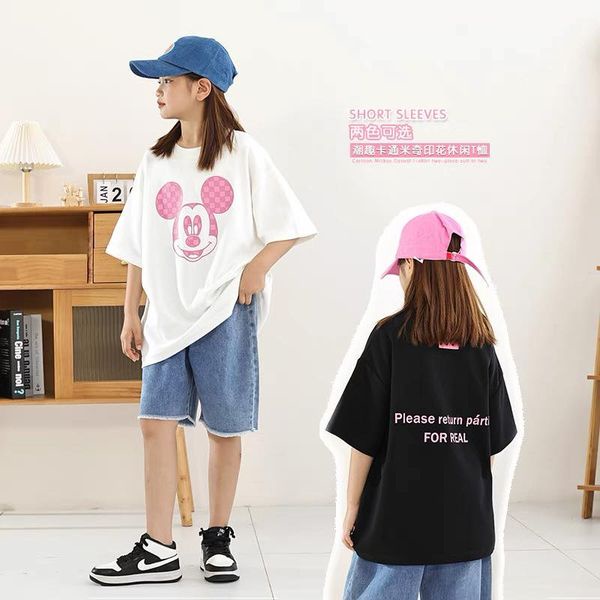 Áo phông bé gái size đại BEESHOP áo hoạ tiết mickey cho bé H24004