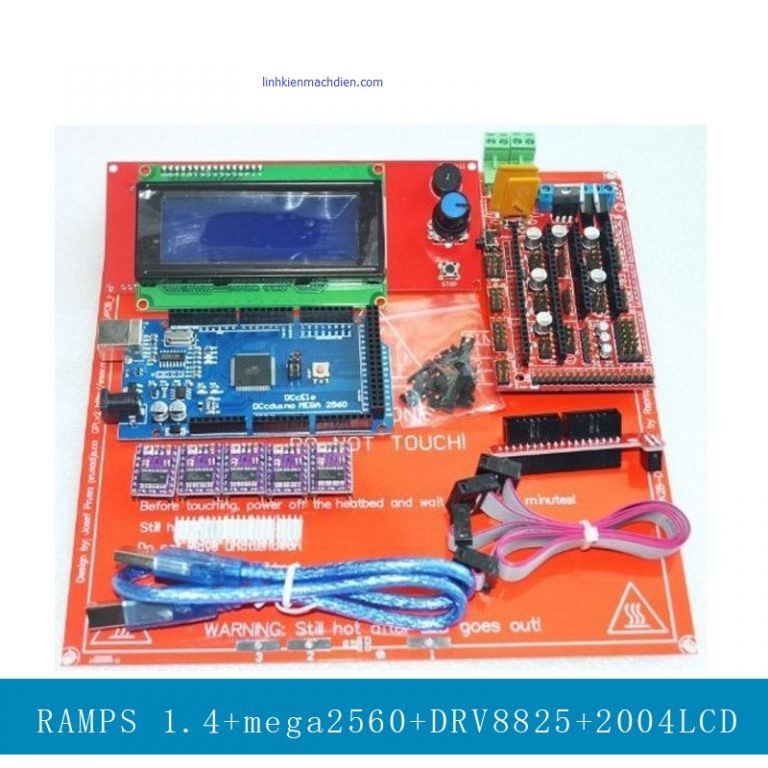 Combo Kit 3D RAMPS 1.4 Mega 2560 DRV8825 2004LCD Shopee Việt Nam