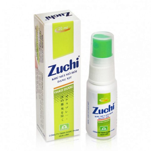 Ảnh Xịt khử mùi mồ hôi Zuchi thảo dược (20ml) không gây kích ứng da - XZ1 01 2