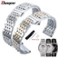 Dây Đồng Hồ Bằng Thép Không Gỉ 12mm 14mm 16mm 18mm 19mm 20mm 21mm 22mm