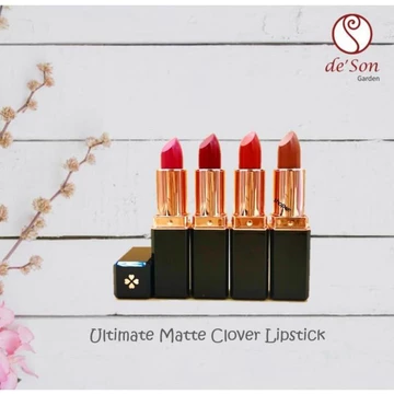 M23 Son Thỏi Lì Handmade De' Son Garden Ultimate Mattet 🎁 Son không Chì Siêu Lì 04 Màu Cực nóng 6