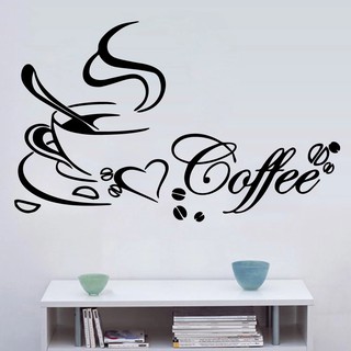Decal Trang trí Quán Coffee thu hút khách hàng, đột phá doanh thu