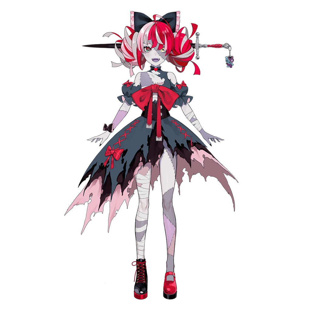GN Anime Hololive - Kureiji Ollie Áo Thun Unisex Dáng Rộng Tay Ngắn Phù Hợp Mọi Size