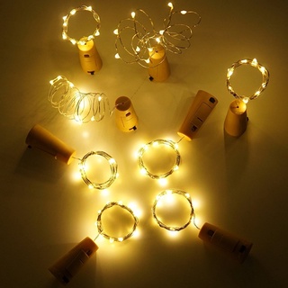 2M 20 LED Enchanting Chai Dây Nút Chai - Đèn Lấp Lánh Cổ Tích Mini Cho Chai Rượu Rỗng, Tiệc, Đám Cưới Lãng Mạn & Ngày Lễ Vibe Thiết Lập