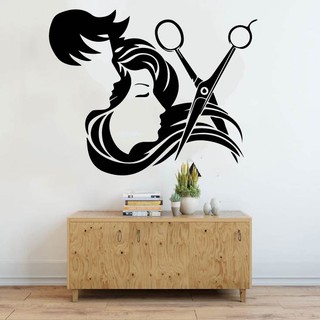 Decal Trang trí Barber, Salon cắt tóc thu hút khách hàng, tăng doanh thu P3
