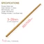 Ống Đồng Thau Thẳng Dài 1mm 300mm 500mm 3 4 5 6 7 8 9 10 11 12 13 14 15 16mm Chất Lượng Cao