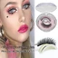 FAVORITEGOODS SKONHED 1 Đôi Lông Mi Giả Tự Dính Dụng Cụ Nối Dài Mắt Không Cần Keo Dày Có Thể Tái Sử Dụng
