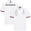 PS1 2022 F1 Mercedes AMG Petronas Team Polo Áo Thun Áo Thể Thao Tee Tay Ngắn Plus Kích Thước Unisex SP1