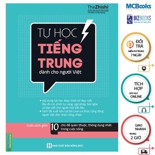 Sách - Combo 10 Phút Tự Học Tiếng Trung Mỗi Ngày + Tự Học Tiếng Trung Dành Cho Người Việt - MCBooks
