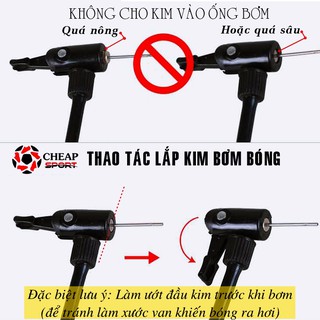 Ống Bơm Mini Cầm Tay Nhỏ Gọn Tiện Lợi (Tặng 02 kim bơm inox) SIEU HOT