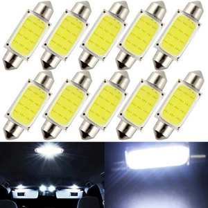 Set 10 Bóng Đèn Trần Xe Hơi 31mm Cob Led 12v Tiện Dụng