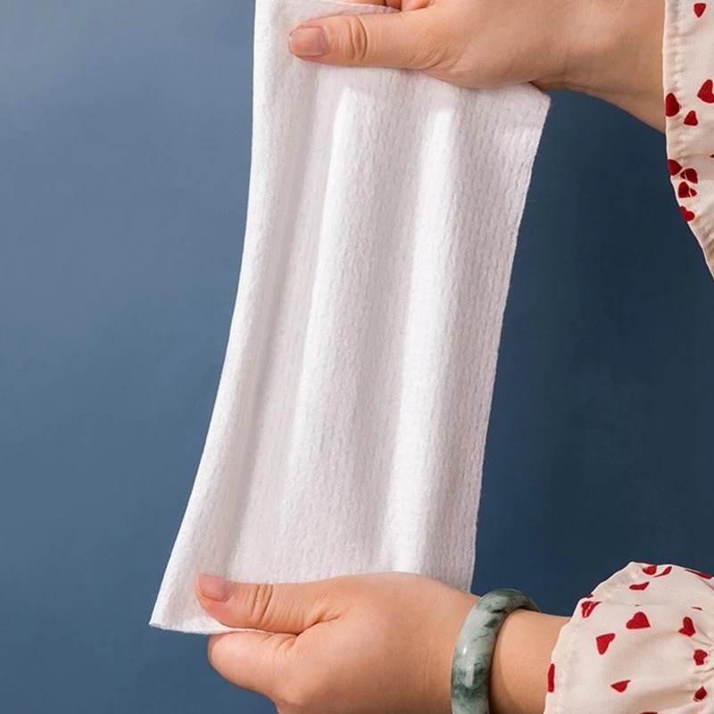(Hàng Mới Về) Set 1 / 20 Khăn Nén Dùng Một Lần Bằng Cotton Dày Dặn Cỡ Lớn Tiện Dụng Cho Du Lịch / Cắm Trại