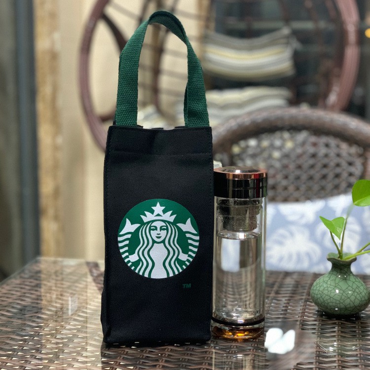 Starbucks Nhật Bản ECO Túi Giữ Nhiệt Di Động Đựng Bình Nước, Ô, Cốc, Tay Áo
