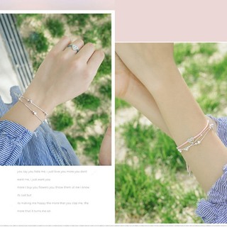 Lắc tay nữ ngôi sao 2 tầng BHLT54