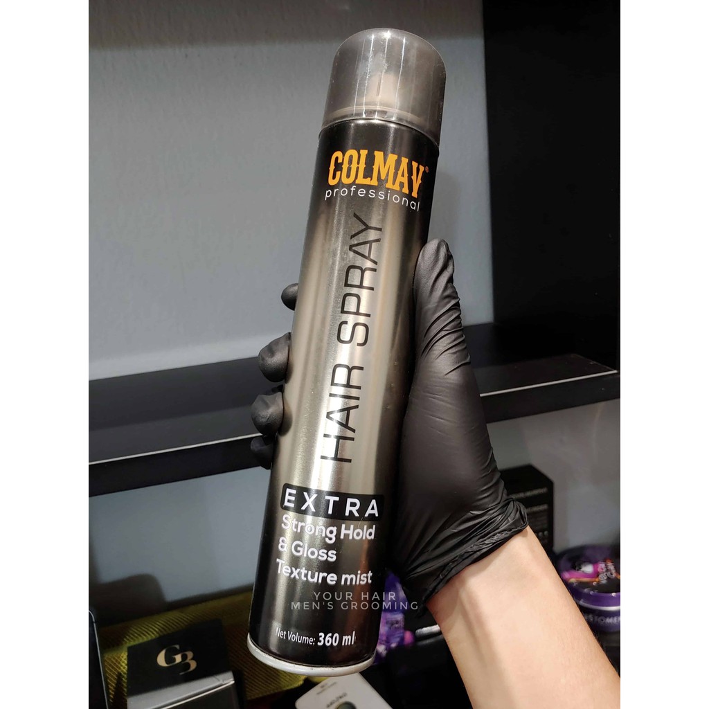 Gôm xịt giữ nếp Colmav Hair Spray - Extra Strong Hold - 360ml