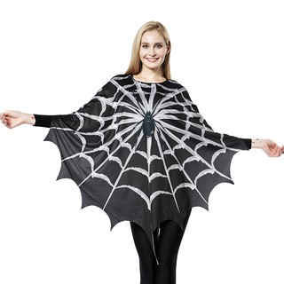 ❤Hàng CÓ SẴN❤Người Lớn Halloween Trang Phục Nhện Ma Cà Rồng Cosplay Trang Phục Nữ Gợi Cảm Mạng Nhện Khăn Choàng Xmas Carnival Đảng Dressup