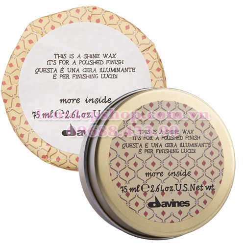 Kem sáp vuốt tóc - Davines - Tạo kiểu, giữ nếp, tạo độ bóng cho tóc (75ml)