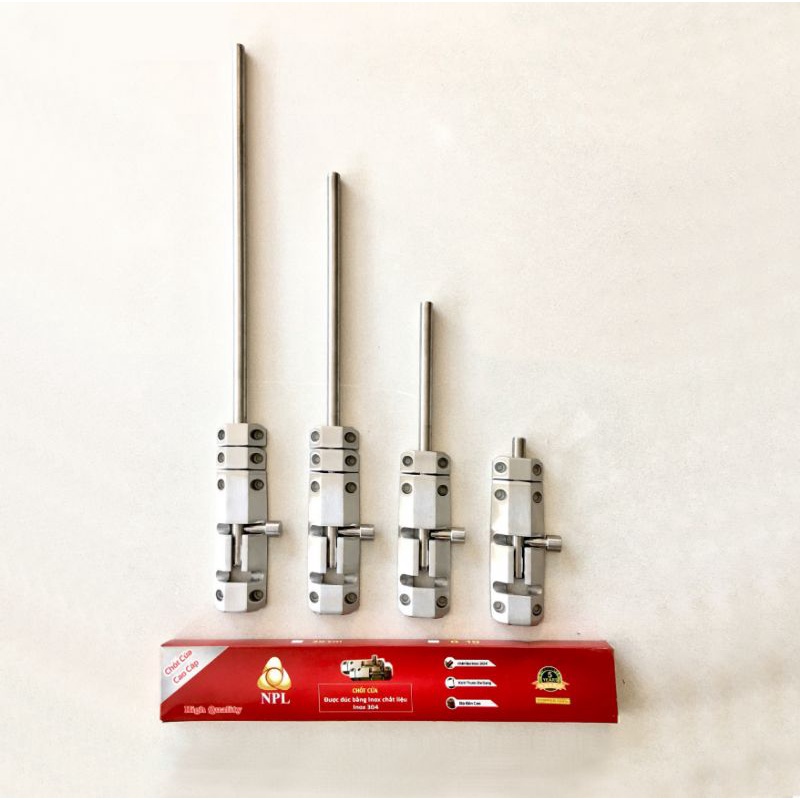 Chốt cửa Inox 304 dài 1T, 2T, 3T, 4T, 5T, 6T (hàng đúc) | Shopee Việt Nam