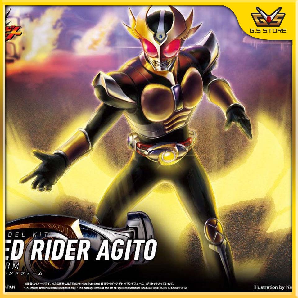 Mô Hình Figure-rise Standard Kamen Rider Agito Ground Form | Shopee ...