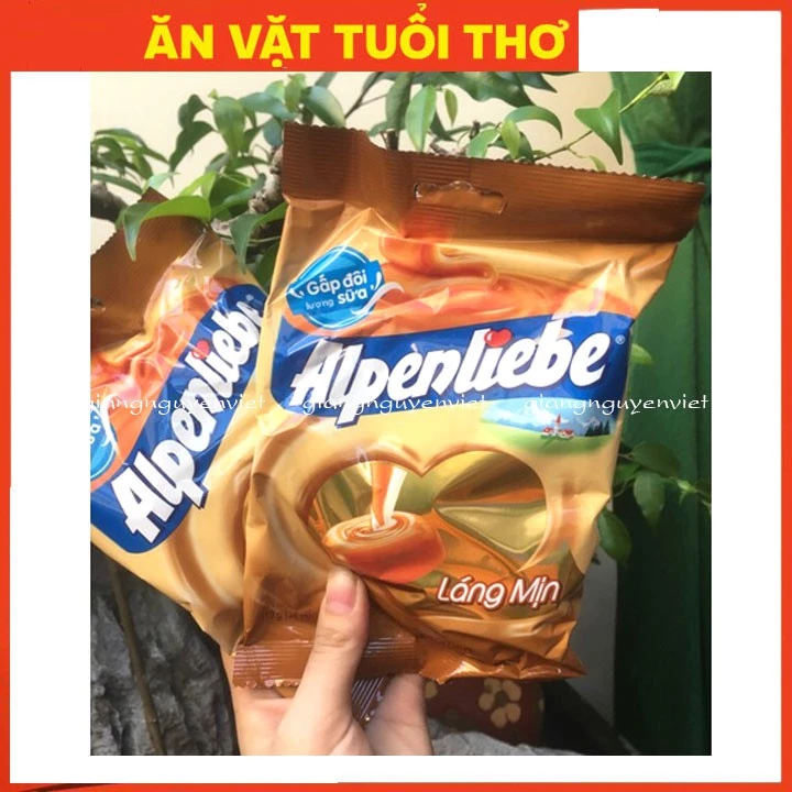 Kẹo sữa caramen Alpenliebe gói 120g