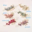 GAVESTO Hoa Tóc Pin Sang Trọng Cô Dâu Tóc Trang Sức Pha Lê Vương Miện Lá Tiara