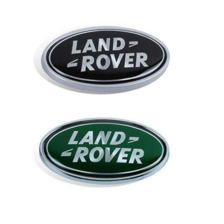 Logo biểu tượng trước và sau xe ô tô Land Rover, kích thước 90×48mm và ...