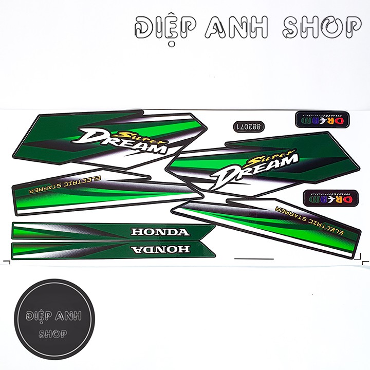 Tem xe Dream - Tem chế xe Dream ( VIDEO THỰC TẾ) | Shopee Việt Nam