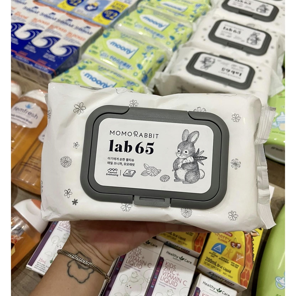 GIẤY ƯỚT MOMO RABBIT 20 TỜ VÀ 72 TỜ HÀN QUỐC | Shopee Việt Nam