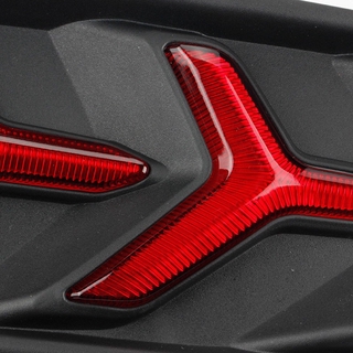 Khung Đèn led Phản Quang Màu Đỏ Gắn Đuôi Xe Hơi honda civic 2016 2017 2018 2019 2020
