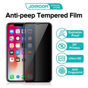 Joyroom Tư Nhân Vỏ Bảo Vệ Màn Hình Cho Iphone 12 11Pro Max X XS MAX XR Chống-Spys Kính Cường Lực Cho iPhone 11 Pro Max K