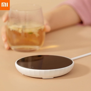 Youpin Lexiu Rosou Đế lót ly nhiệt độ không đổi 55 độ Nhiệt độ không đổi Cảm ứng vi trọng lực Tấm sưởi ấm nhanh