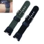 Dây đeo Nylon cho SGW100 SGW-100 Phụ kiện dây đồng hồ thay thế SGW-100-1V SGW-100-1VDF Vòng đeo tay thể thao
