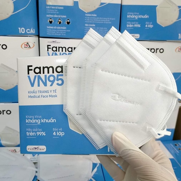 Famapro là thương hiệu nào cung cấp khẩu trang N95?
