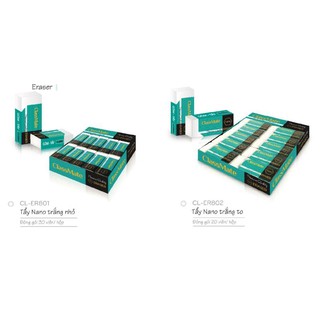 Gôm Tẩy Nano Premium Nhỏ CLASSMATE Giúp Làm Sạch Một Cách Nhanh Chóng Tiện Lợi, An Toàn Cho Bé CL-ER801