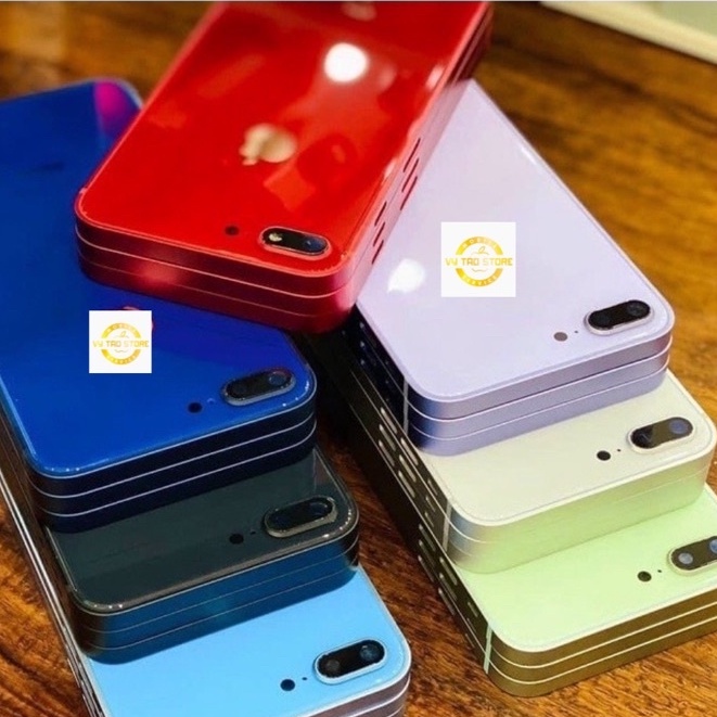 Vỏ thay dành cho điện thoại 7Plus và 8Plus viền vuông