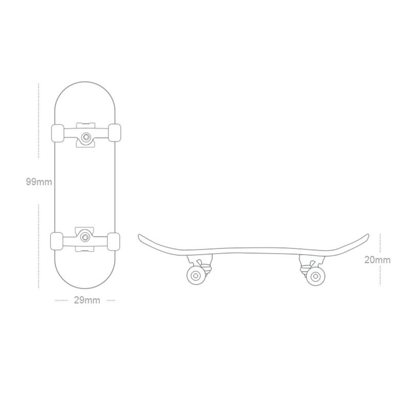 Finger SkateBoard  Fingerboard Toy Professional Stents Finger Skate Set
