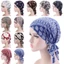 Mũ quấn đầu CAST Mũ beanie thời trang Khăn quàng cổ Ung thư Mũ hóa trị